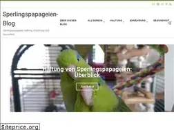 Sites similar to sperlingspapageien-blog.de