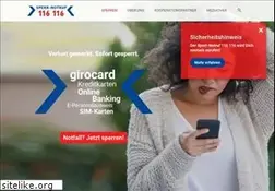 Sites similar to sperr-notruf.de