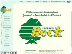 Sites similar to sperrholz-beck.de