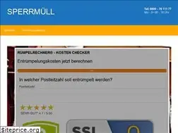 Sites similar to sperrmuell.com.de