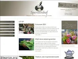 Sites similar to sperwershof.nl