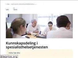 Sites similar to spesialisthelsetjenesten.no