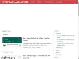 Sites similar to spesifikasihargaupdate.com