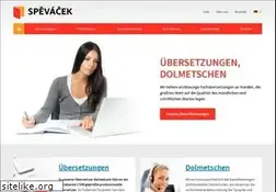 Sites similar to spevacek-uebersetzungen.de