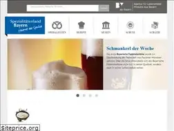 Sites similar to spezialitaetenland-bayern.de