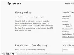 Sites similar to sphaerula.com