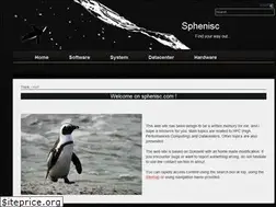 Sites similar to sphenisc.com