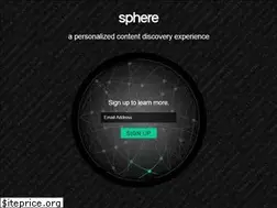 Sites similar to sphere.com