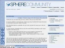 Sites similar to spherecommunity.net
