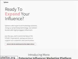 Sites similar to sphereinfluencer.com