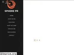 Sites similar to spherepr.com.au