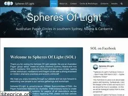 Sites similar to spheresoflight.com.au