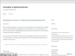 Sites similar to sphericalcow.wordpress.com