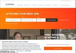 Sites similar to spherion.com