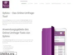 Sites similar to sphinx-survey.de