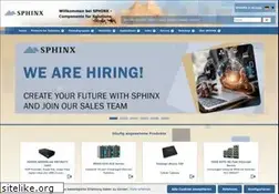 Sites similar to sphinxcomputer.de