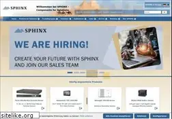 Sites similar to sphinxconnect.de