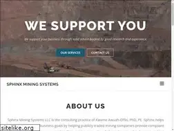 Sites similar to sphinxminingsystems.com