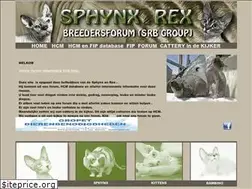 Sites similar to sphynxrexbreeders.nl