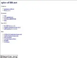 Sites similar to spice-of-life.net