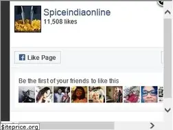 Sites similar to spiceindiaonline.com