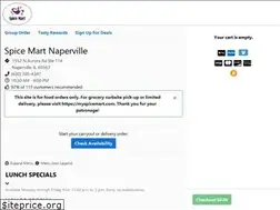 Sites similar to spicemartnaperville.com