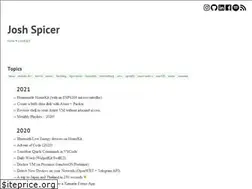 Sites similar to spicer.dev