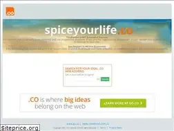 Sites similar to spiceyourlife.co