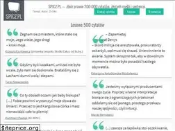 Sites similar to spicz.pl