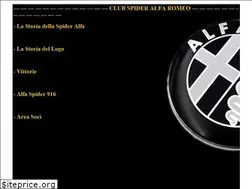 Sites similar to spideralfaromeo.it