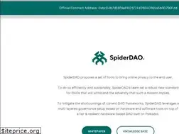 Sites similar to spiderdao.io