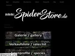 Sites similar to spiderstore.de
