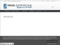 Sites similar to spiegel-elektrotechnik.de