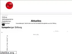 Sites similar to spiegelberger-stiftung.de
