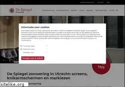Sites similar to spiegelzonwering.nl