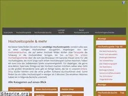 Sites similar to spiele-hochzeit.de