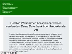 Sites similar to spieleentwickler-werden.de