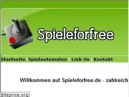 Sites similar to spieleforfree.de