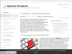 Sites similar to spielsucht-therapie.de