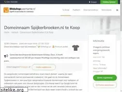 Sites similar to spijkerbroeken.nl