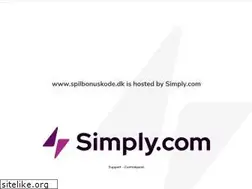 Sites similar to spilbonuskode.dk