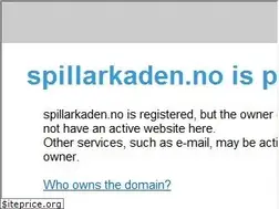 Sites similar to spillarkaden.no