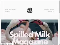 Sites similar to spilledmilkmagazine.com