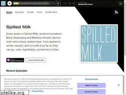 Sites similar to spilledmilkpodcast.com