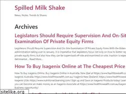 Sites similar to spilledmilkshake.com