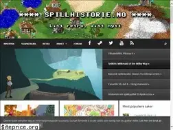 Sites similar to spillhistorie.no