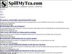 Sites similar to spillmytea.com