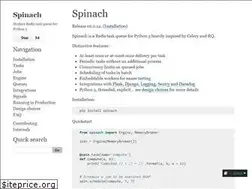 Sites similar to spinach.readthedocs.io