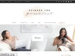 Sites similar to spinach4breakfast.com