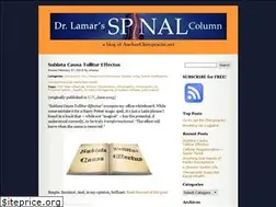 Sites similar to spinalcolumnblog.com